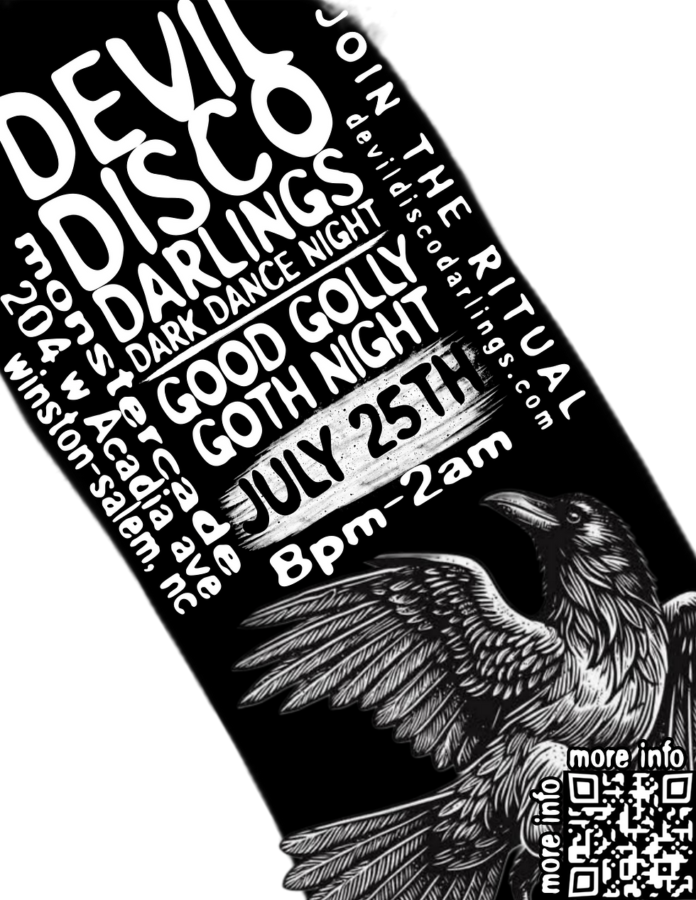 Devil Disco Darlings: Good Golly Goth Night!