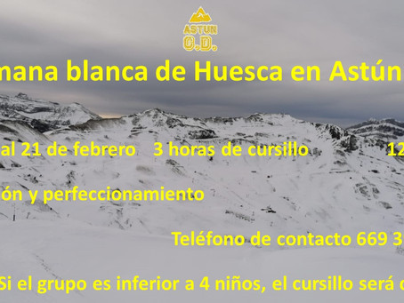 SEMANA BLANCA 2021 HUESCA