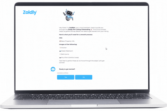 Gif Showing how Zoldbot, our Onboarding Assistant Works