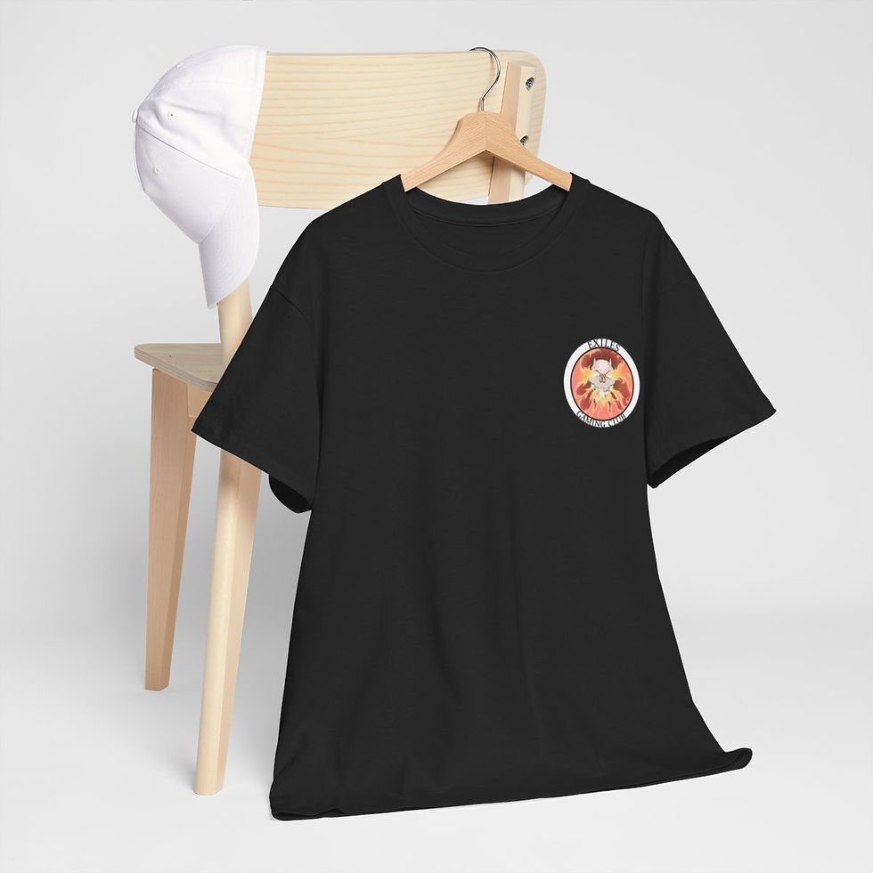 Thumbnail: Exiles Gaming Club Heavy Cotton Tee - Fire