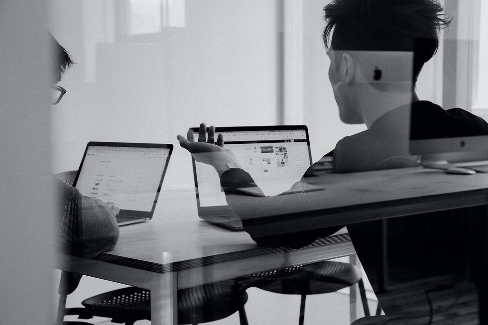 stock image of webdesigner