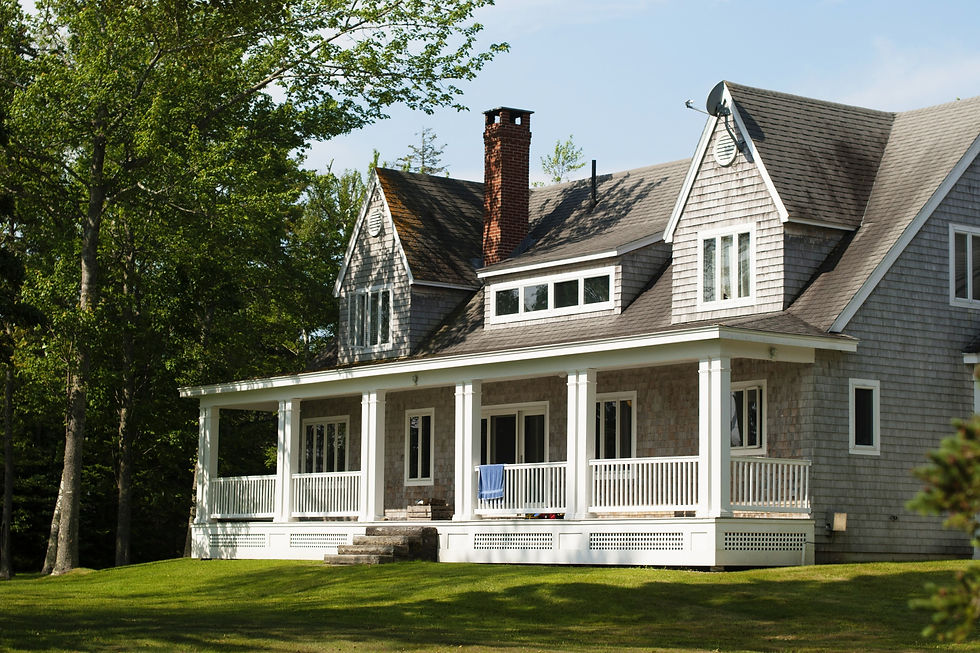 pretty house in suburbs