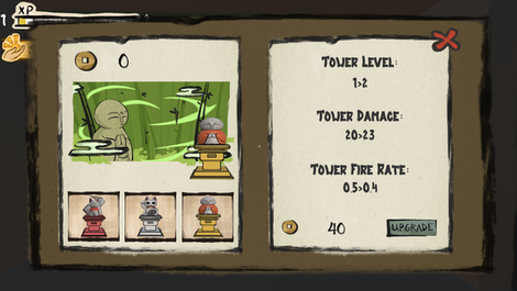 Upgrade Menu