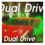 Thumbnail: Dual Drive II sports car selection screen with heart coherence overlay
