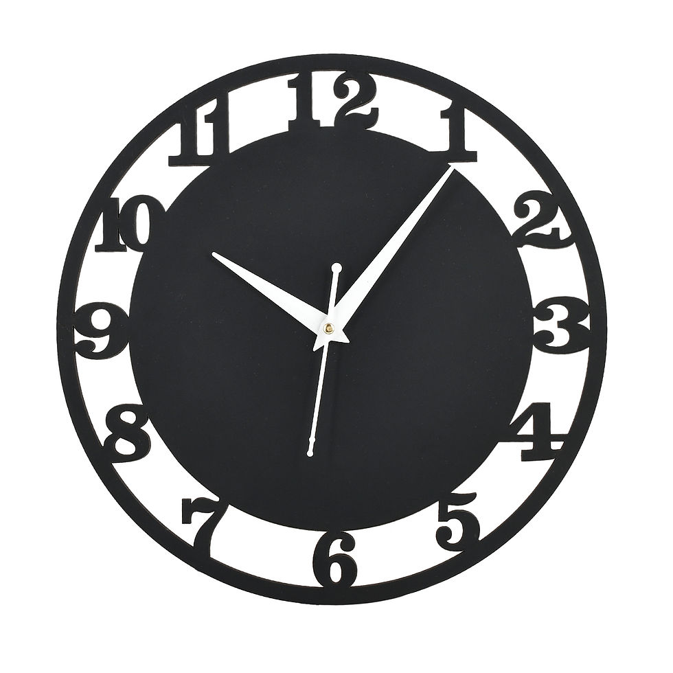 Wall Clock for Home décor Living Room Hall Office Bedroom Shop and Gifting