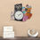 Thumbnail: CIRCADIAN Wooden Radha Krishna Desginer Uv Printed Handwork Wall Clock