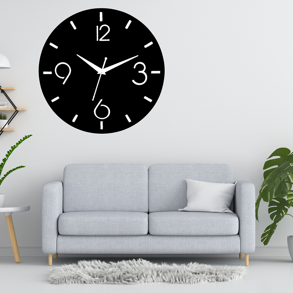 Thumbnail: Wall Clock for Home décor Living Room Hall Office Bedroom Shop and Gifting