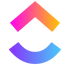Clickup Logo