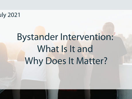 Bystander Intervention: What Is It and Why Does It Matter?