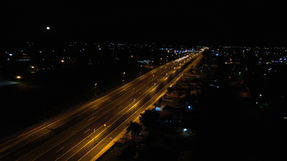 DNIT avança na recuperação da iluminação e nas frentes de obras da Travessia Urbana de Santa Maria