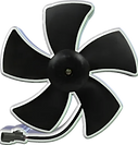 Eletro ventiladores, Defletores, Bujões de Expansão e Tampas.