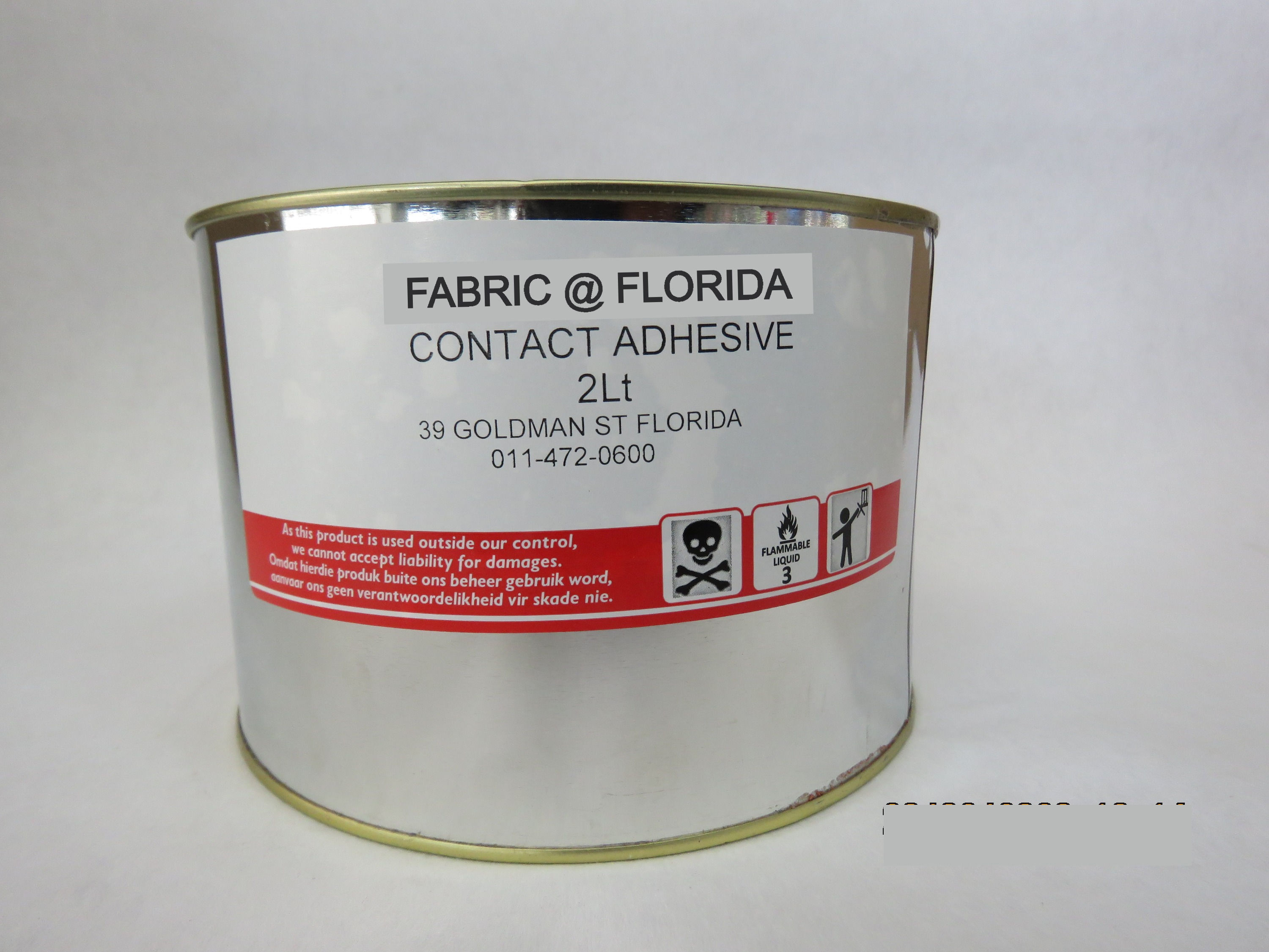 Xhumana ne-adhesive 2l