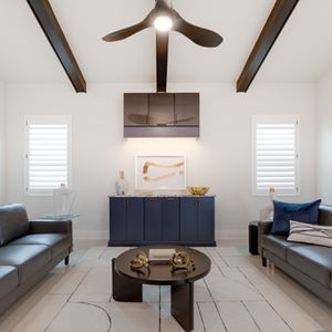 Living Room in a home located in Citrus County, Florida, photographed by Ronald Mers 