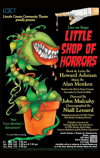 LCCT presents: LITTLE SHOP OF HORRORS