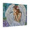 Thumbnail: Canvas Print of " Safe Within My Wings" Angel and Bird Painting