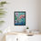 Thumbnail: Framed Canvas Print "Reflection"