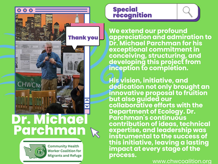 Thank you very much, Dr. Michell, for your guidance and support of all team members on our air quality project in Moxee Valley.