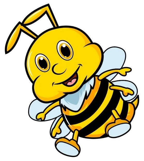 Lachende Hummel Clipart