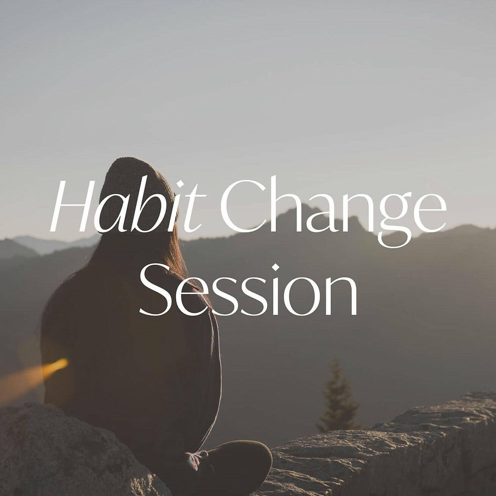 Habit Change Session