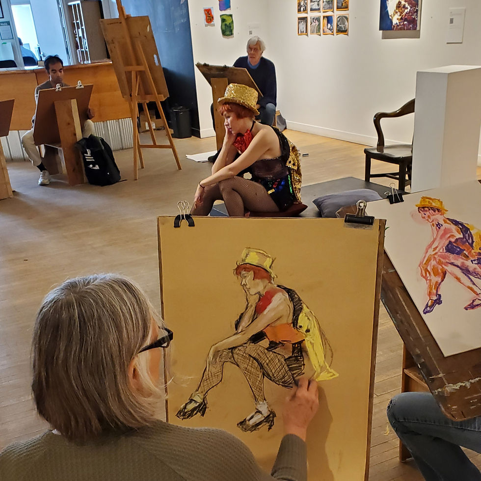 Costumed Figure Drawing Session - Nov 7