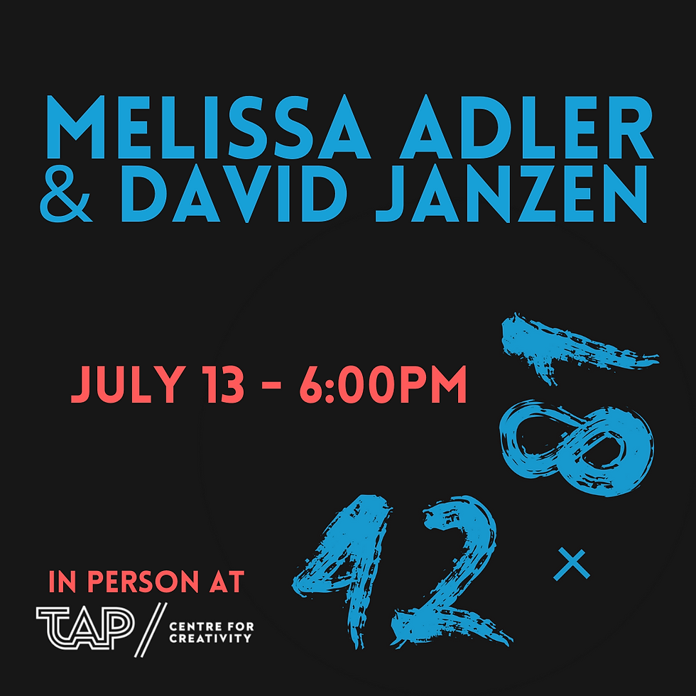 42x81 presents: Melissa Adler x David Janzen