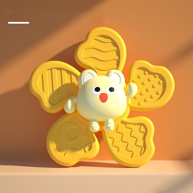 Thumbnail: Baby Bath Spinning Top Toy with Suction Cups