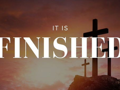 The finished work within you