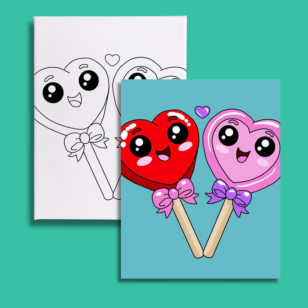 Thumbnail: Valentine's Day Paint Kits