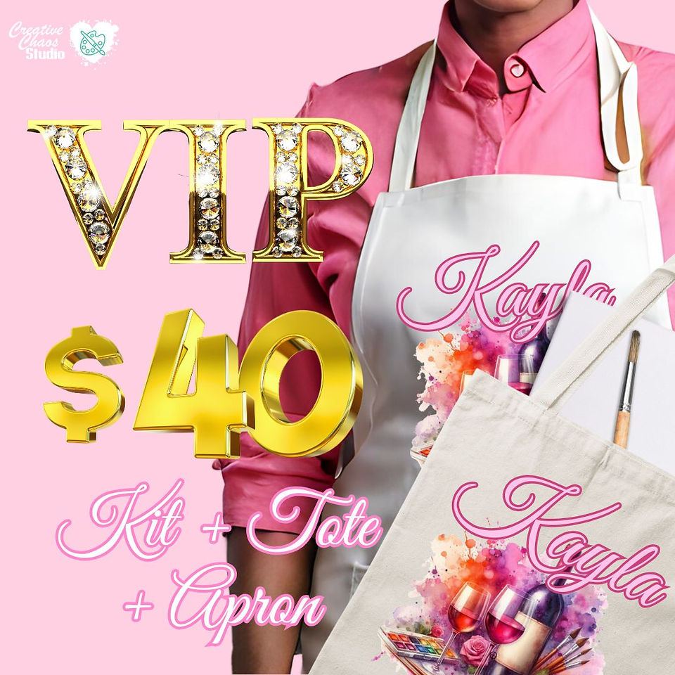 Paint Kit + Tote Bag + Apron