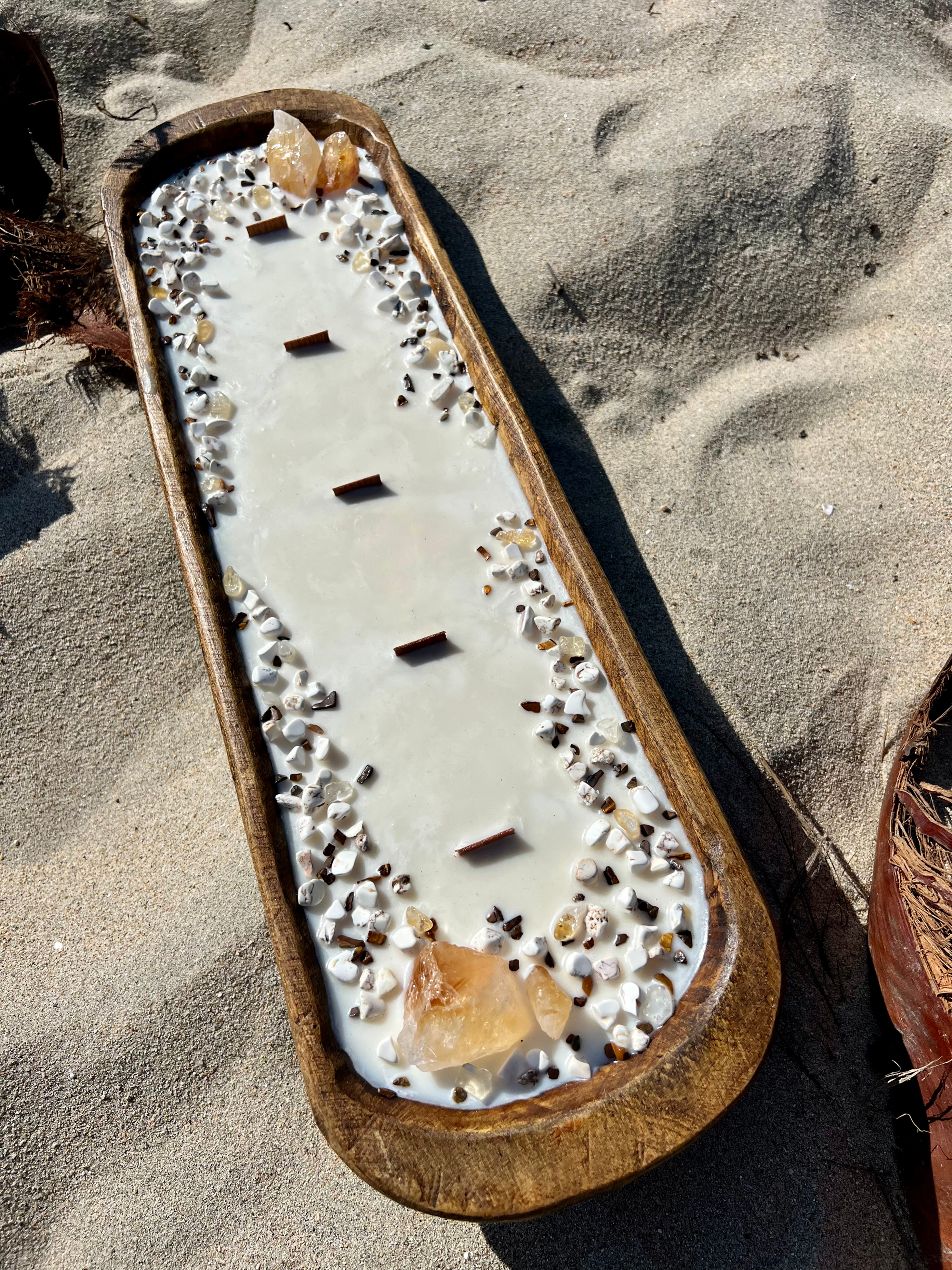 Santal & Coconut Large Dough Bowl