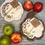Thumbnail: Apple Harvest Pumpkin Shaped Wood Bowl