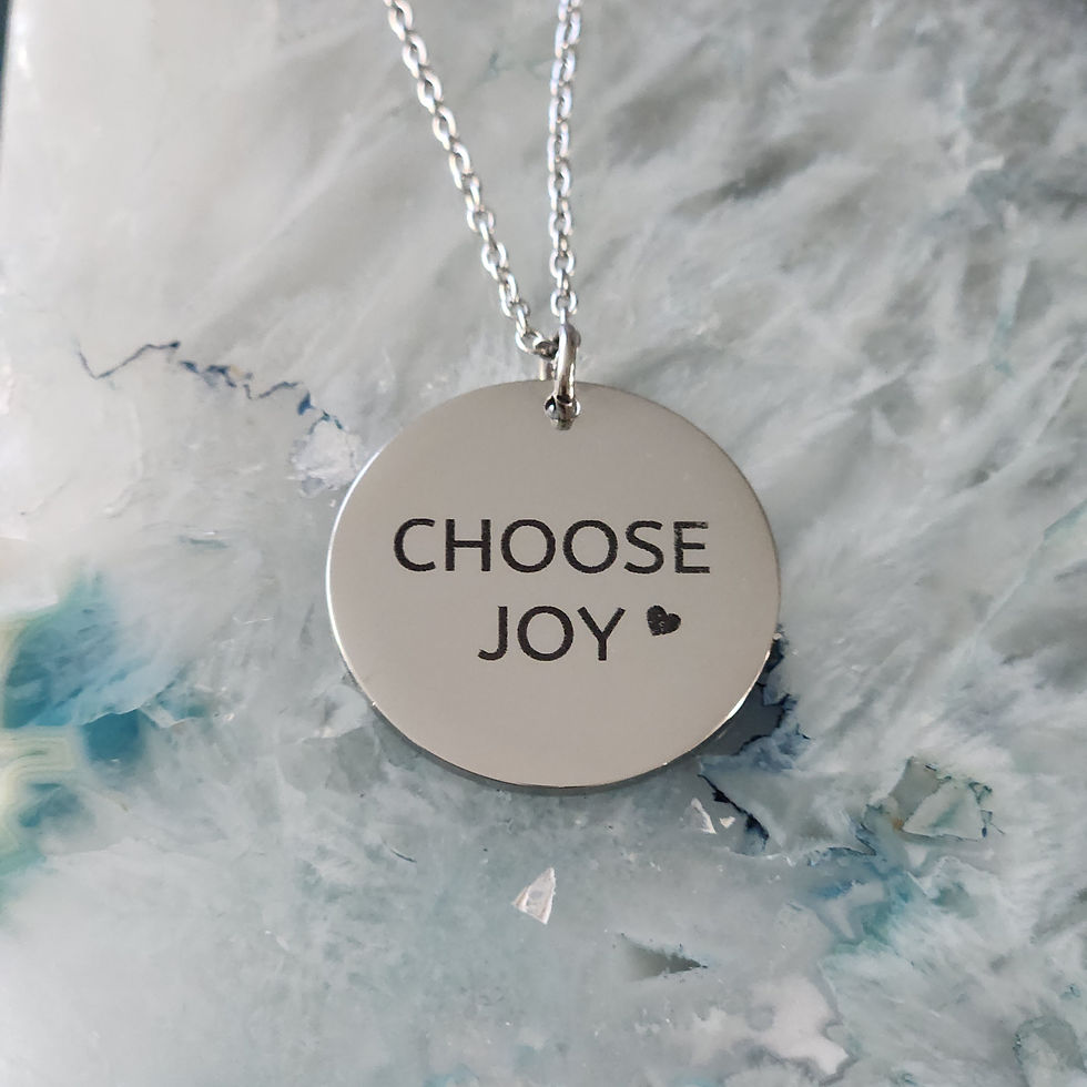 Choose Joy - Necklace