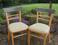 Pair of Quitmann kitchen chairs