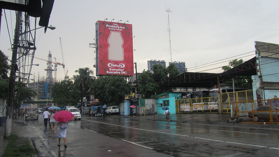 YAKULT Billboard, Espana, Manila