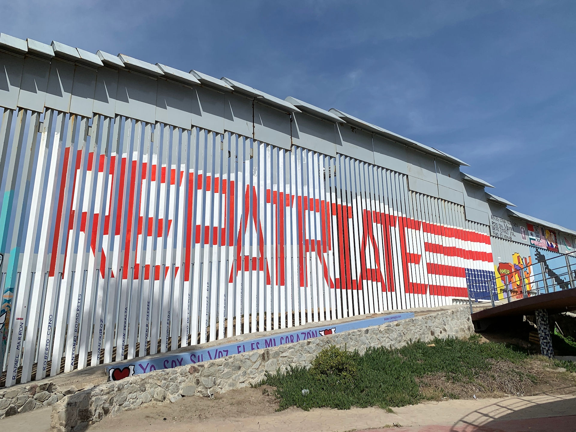 "Repatriate" border wall