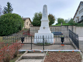 Rénovation du monument au morts de Chaudefontaine