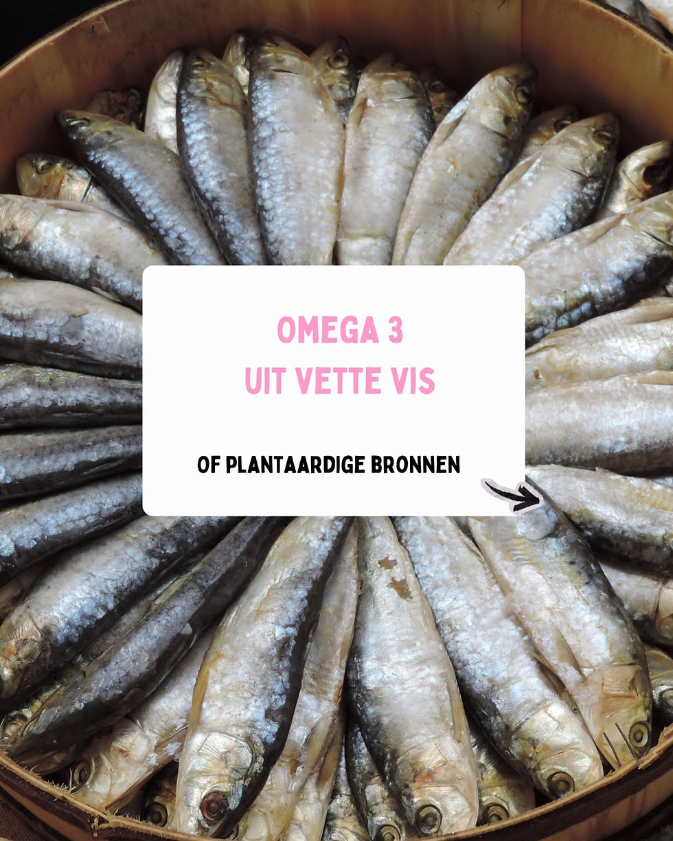Omega 3 uit vis of plantaardige bron
