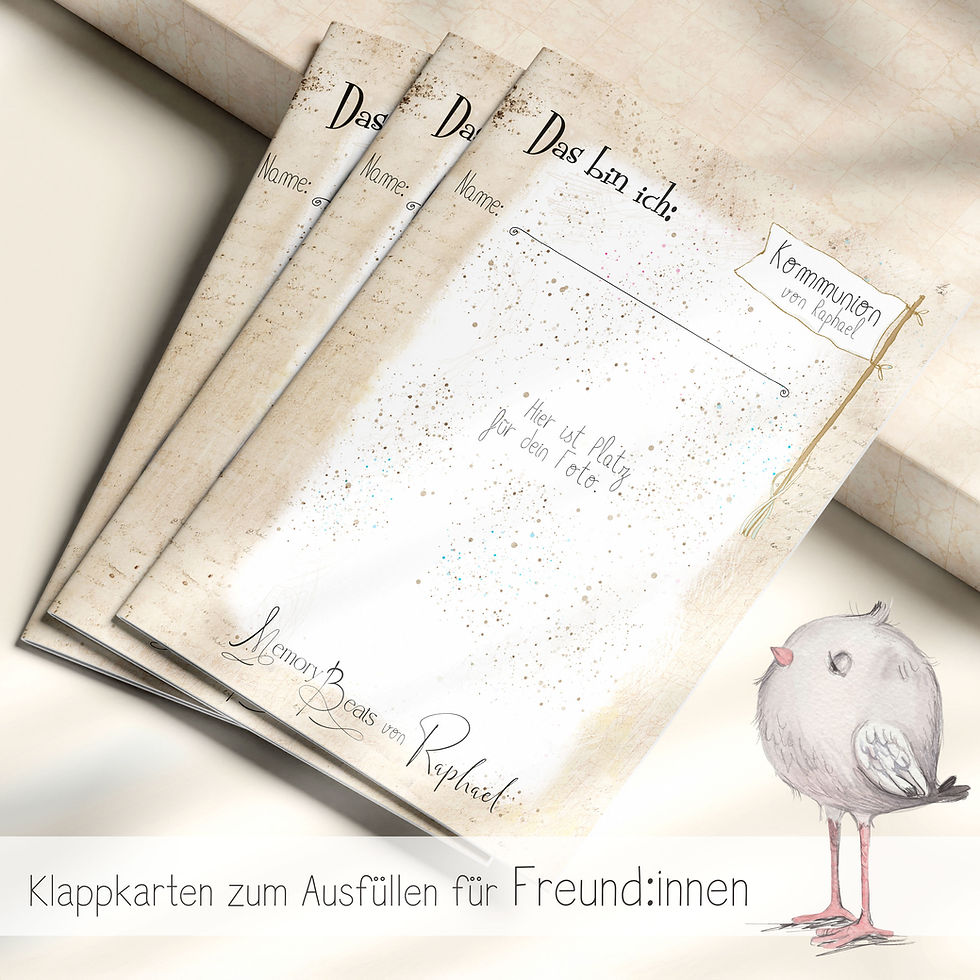 Miniaturbild: Gästebox zur Kommunion - personalisiert -  Wal