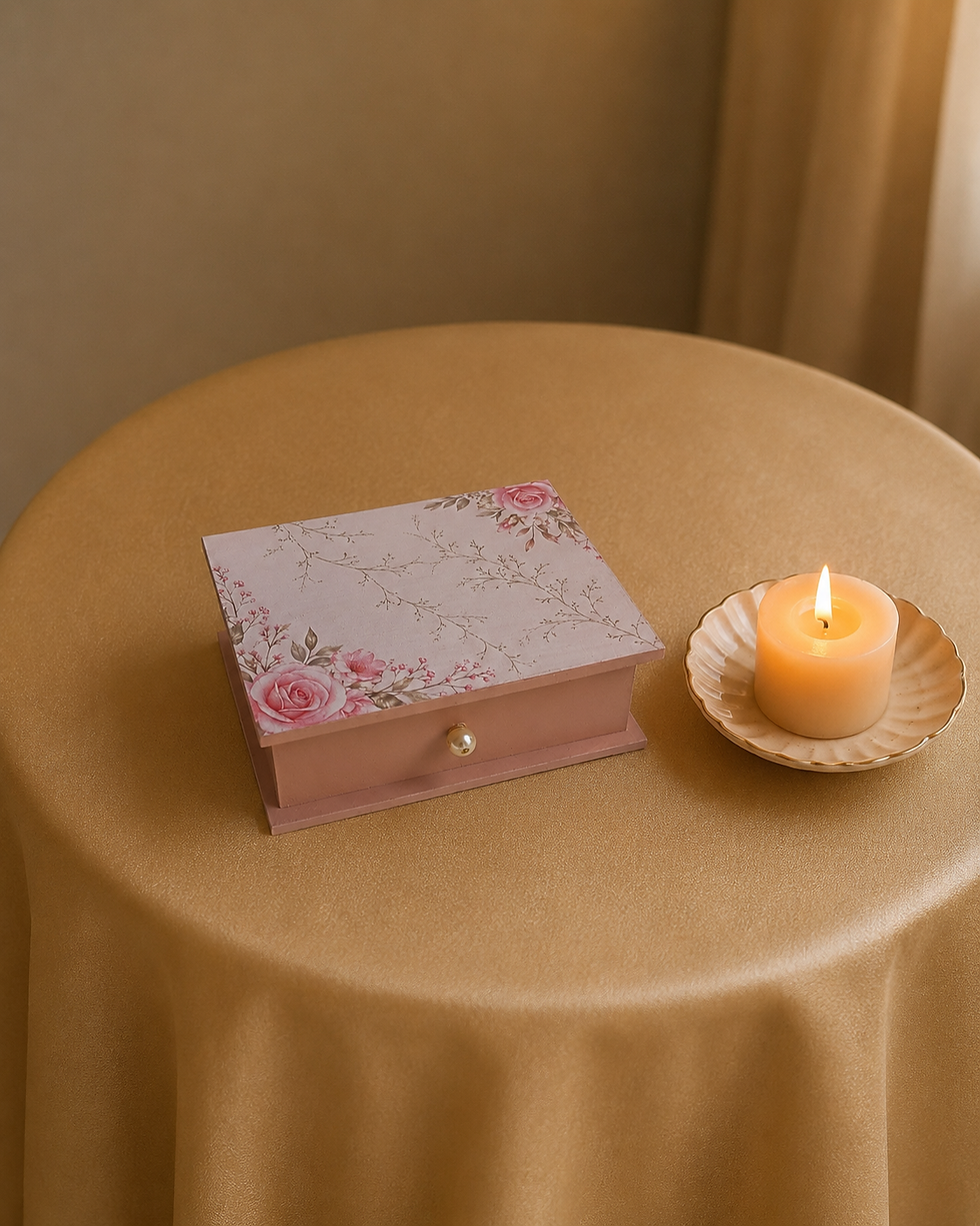 Miniatura: Gaveta de flores con encendedor + apagavelas 