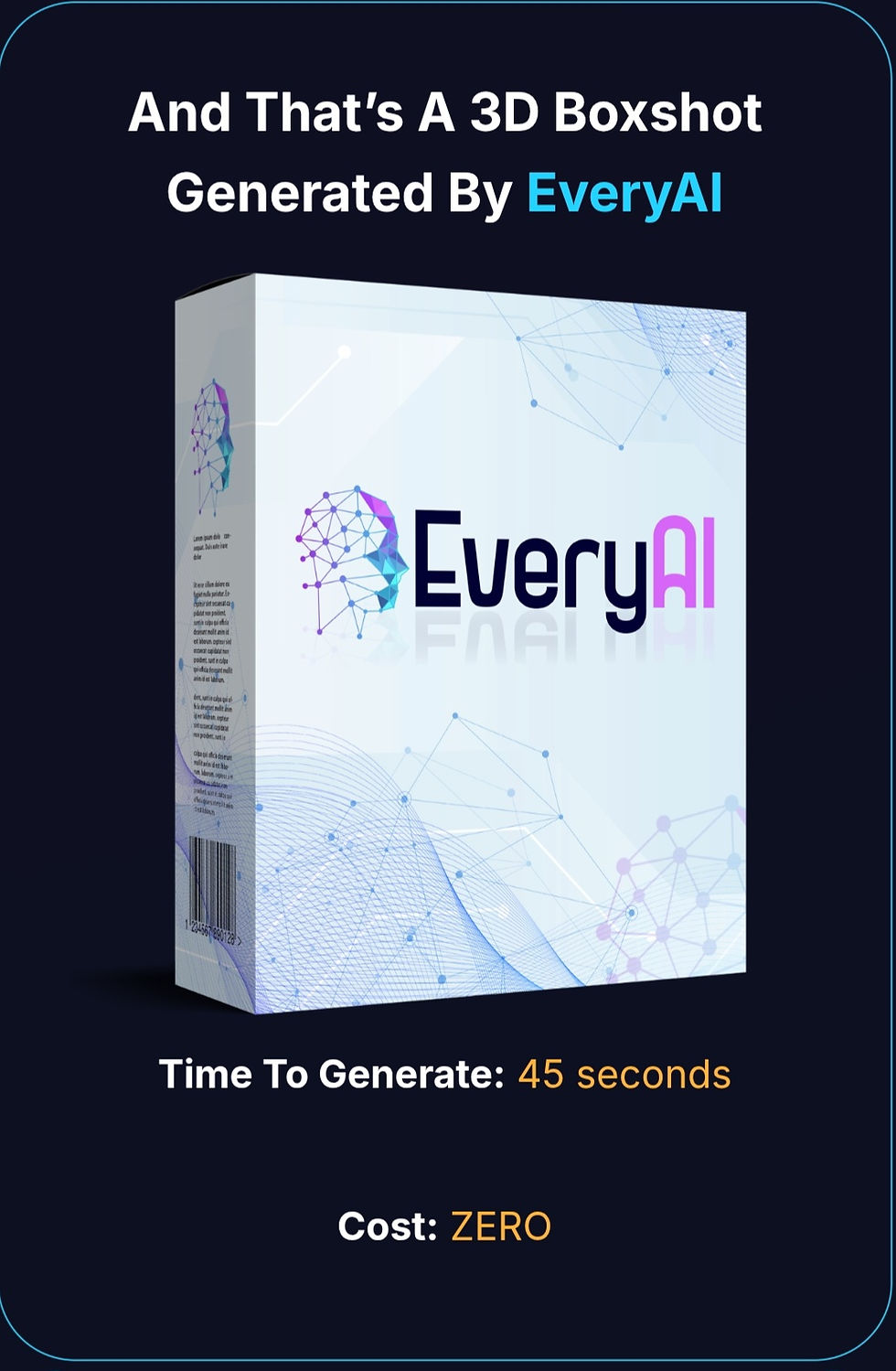 3d boxshots generate every ai 45 second