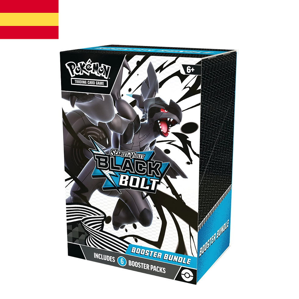 *RESERVA* Booster Bundle Black Bolt | Español | POKÉMON