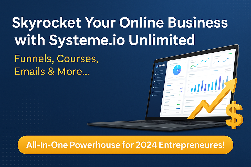 Thumbnail: *Systeme.io: The All-in-One Business
Growth Platform