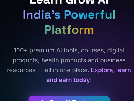 🚀 Discover Learn Grow AI – India’s Powerful AI Marketplace