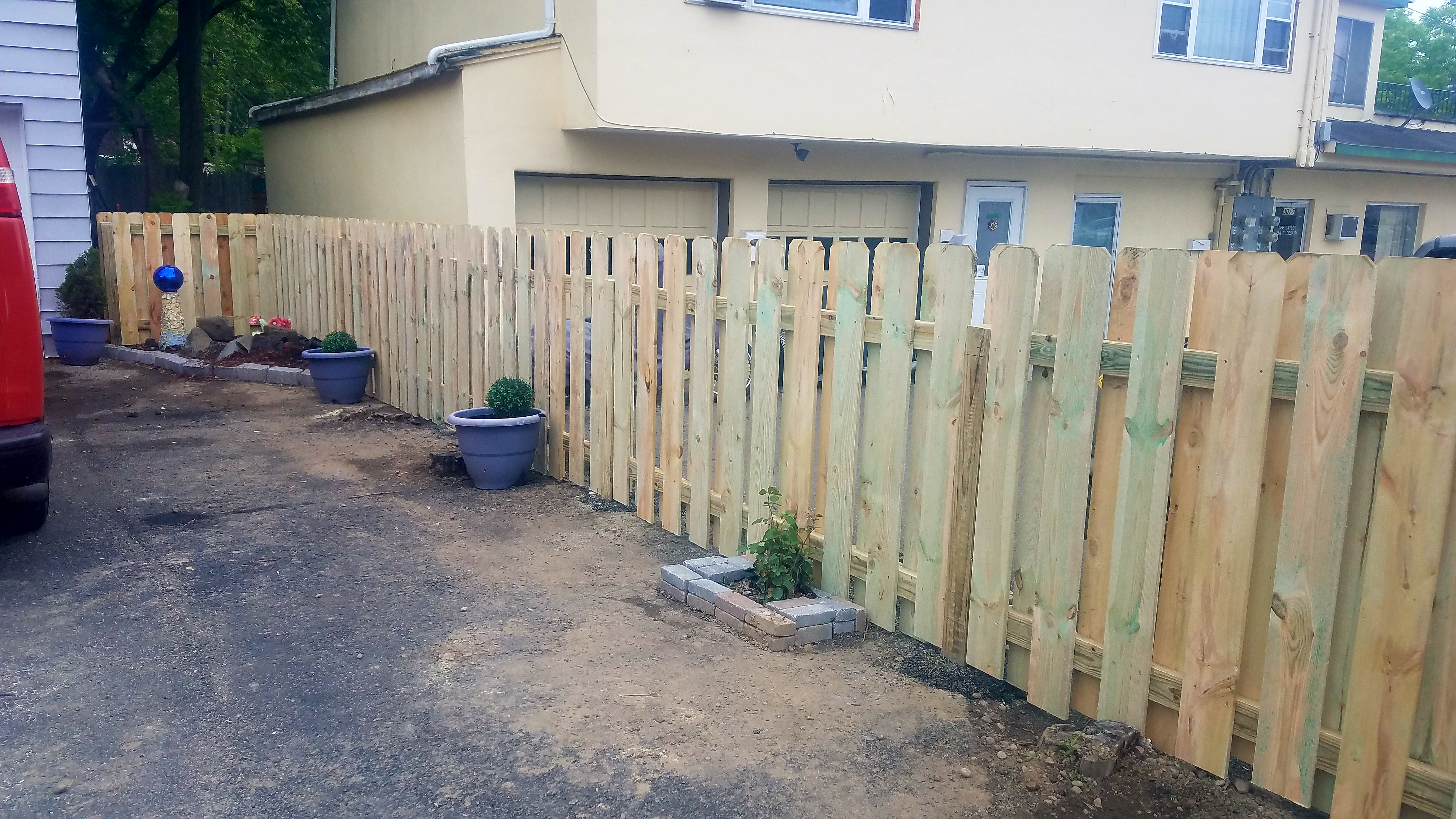 Shadowbox Fence