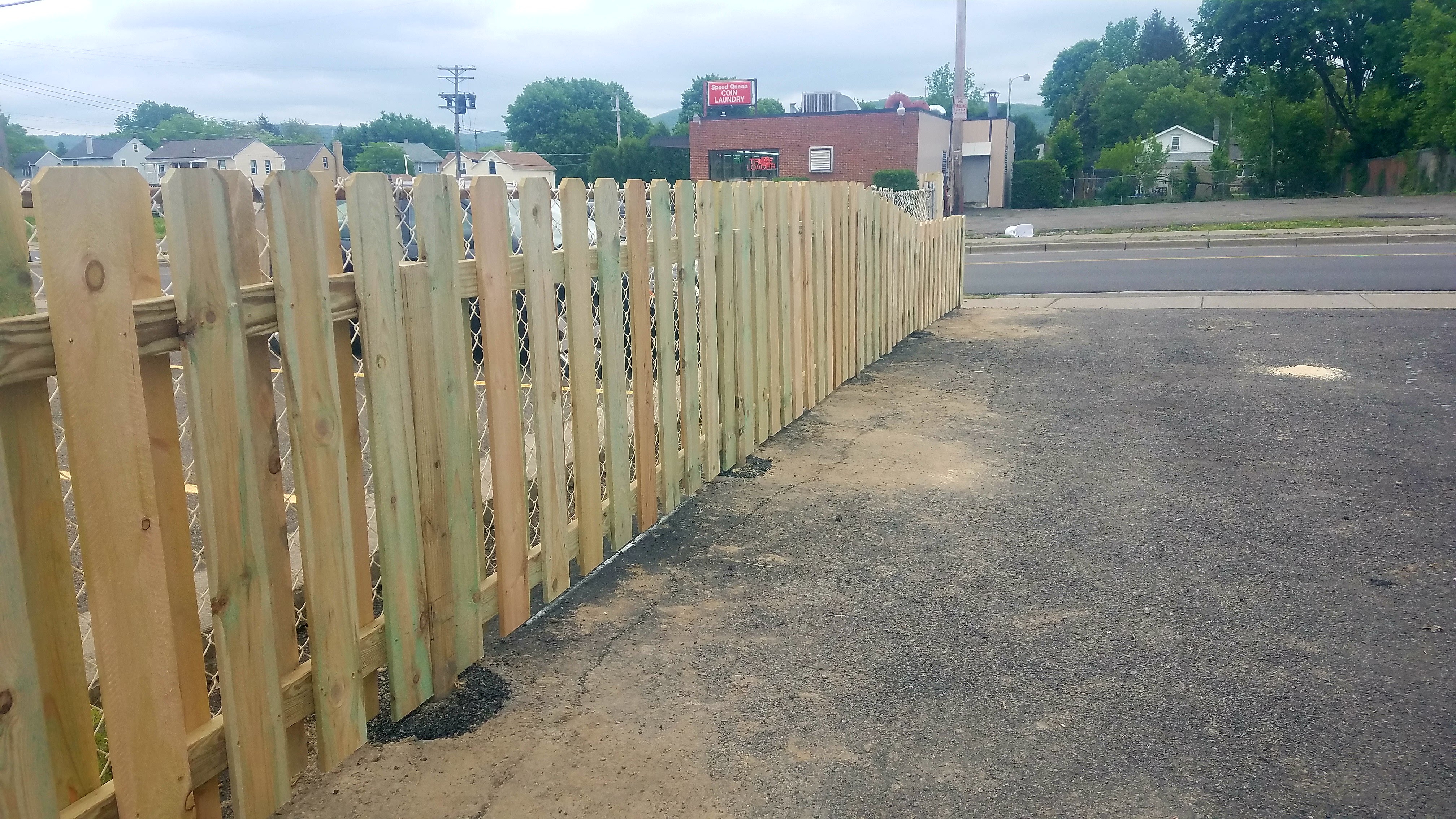 Shadowbox Fence