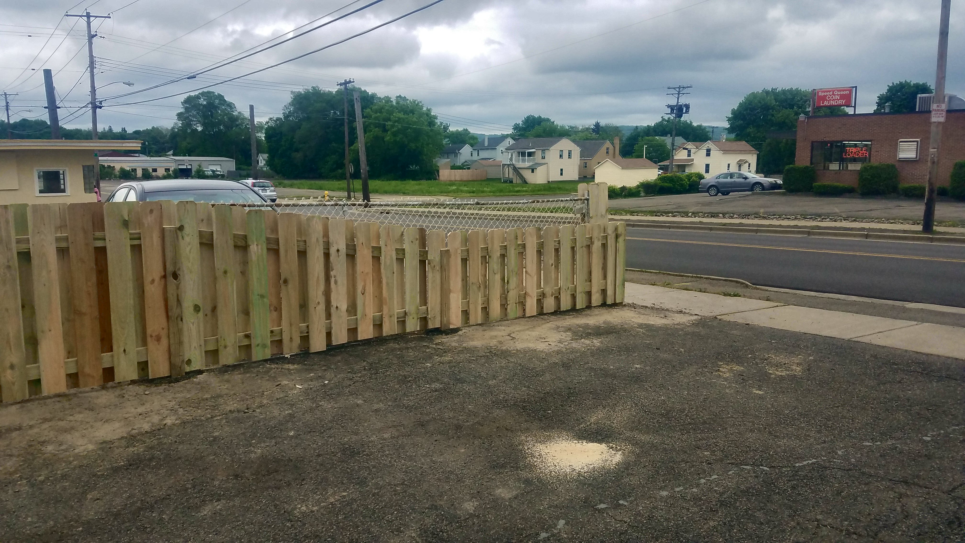 Shadowbox Fence