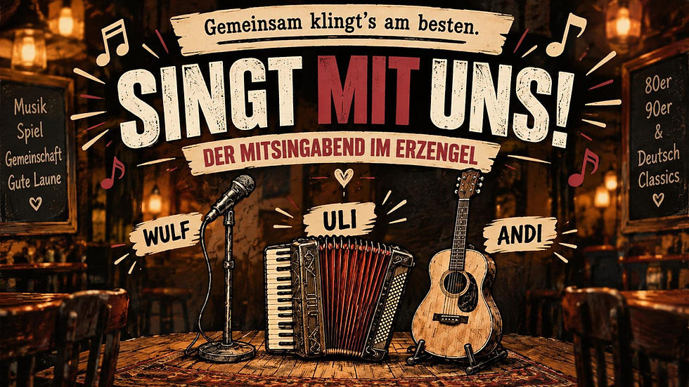 Singt mit uns! - Gemeinsam klingt's am besten!