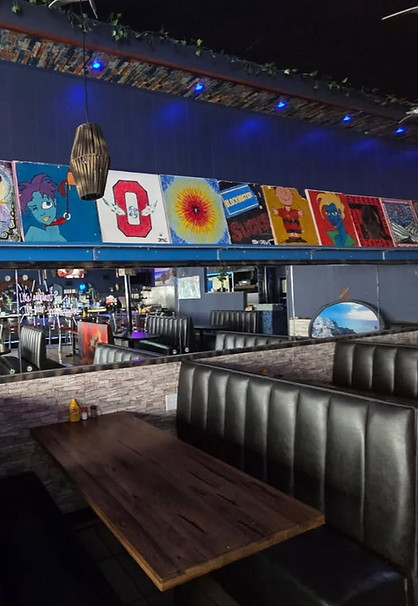 Image of Bar with old ceiling tiles