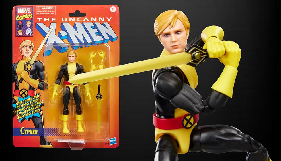 Marvel Legends Uncanny X-Men retro carded Cypher