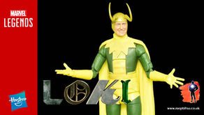 Review: Marvel Legends Classic Loki Variant from Loki on Disney+, Khonshu BAF Wave